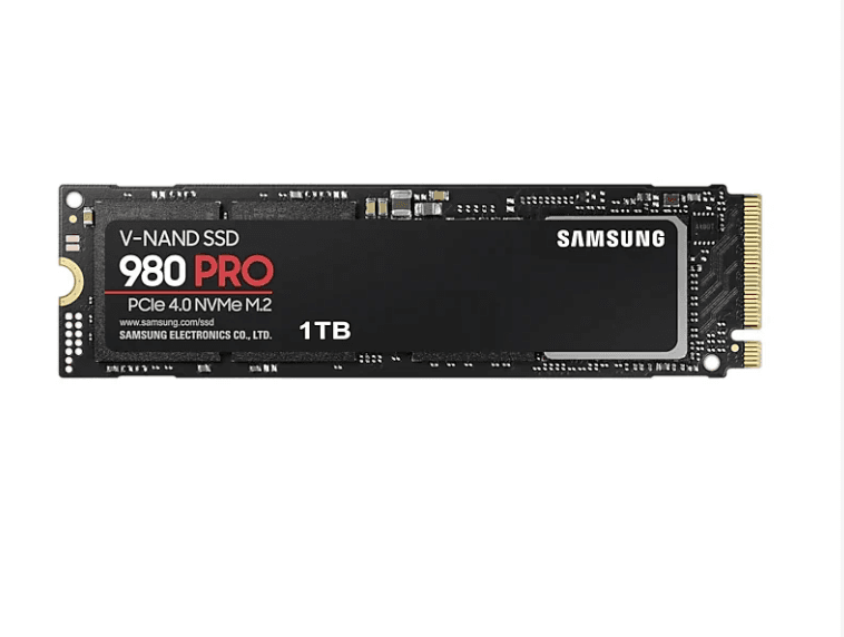 Samsung 980 PRO 1TB PCIe 4.0 NVMe M.2 SSD (MZ-V8P1T0BW)